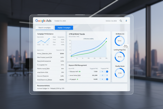 Google Ads Campaign Dashboard 2026