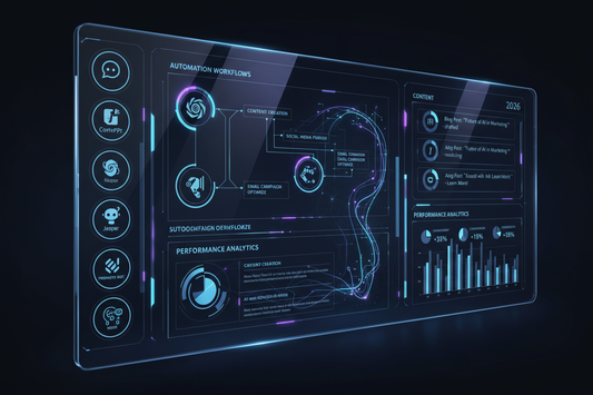 AI Marketing Tools Dashboard 2026