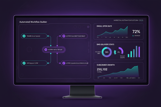 Email and SMS Automation Dashboard
